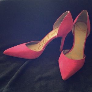 Pink Suede Like New Sam Edelman Pumps